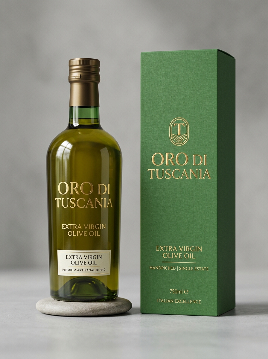 Elixir Extra Virgin Olive Oil Premium Packaging